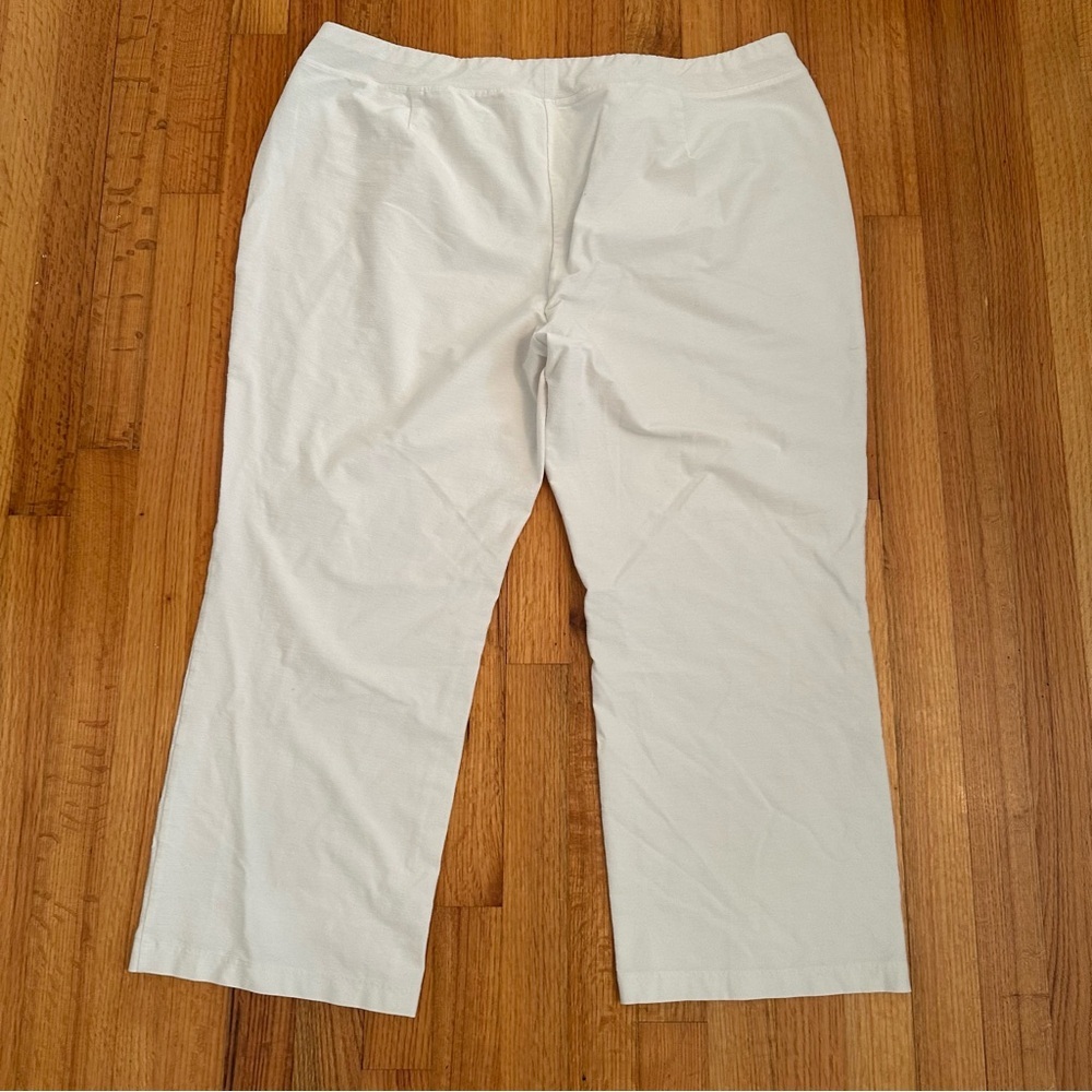 Eileen Fisher Flat Front Crop Pants size 2X (#4) - Picture 4 of 10